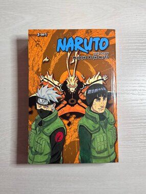 Naruto 3-in-1 Manga TPB Masashi Kishimoto Volumes 61, 62, 63 English